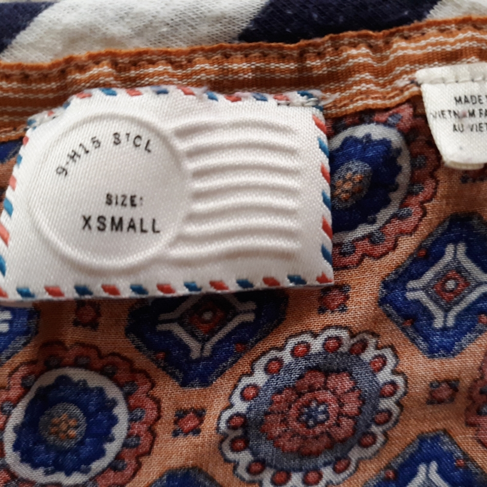 Striped and Patterned Top - Picture 5 of 5